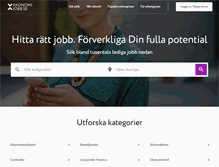 Tablet Screenshot of ekonomijobb.se